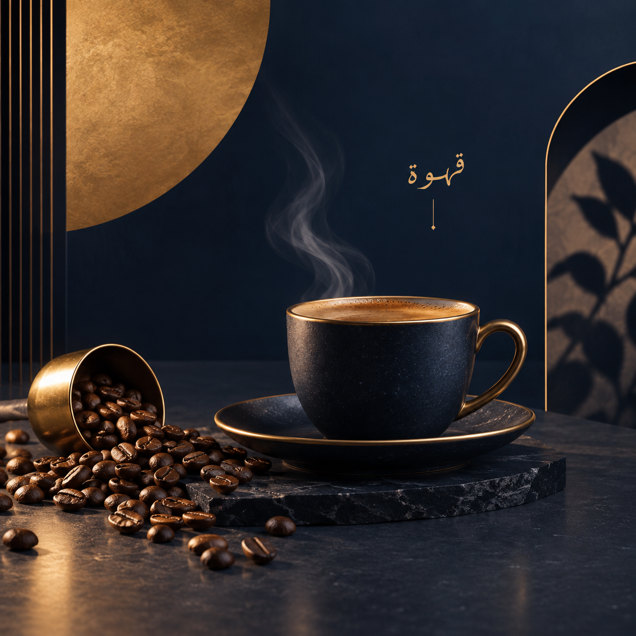 تصميم لمقهى